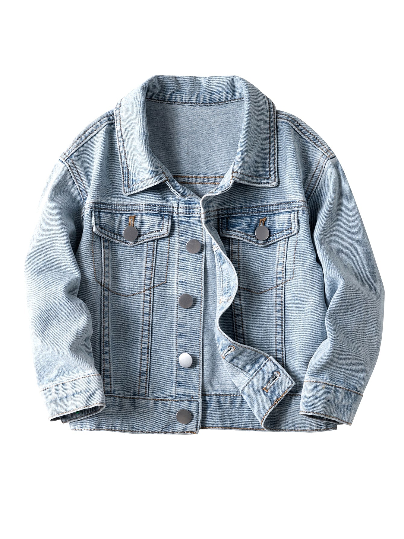 Boys' Loose Fit Denim Jacket