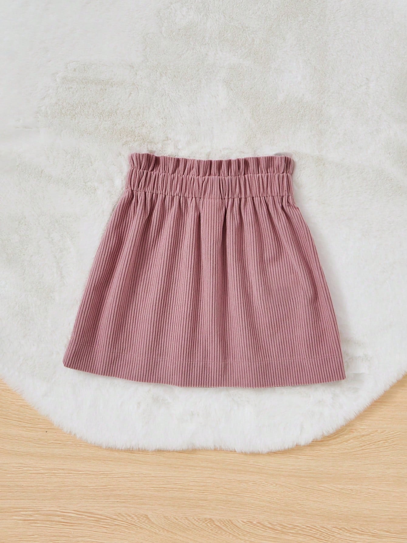 Girls' Corduroy Heart Pocket Skort