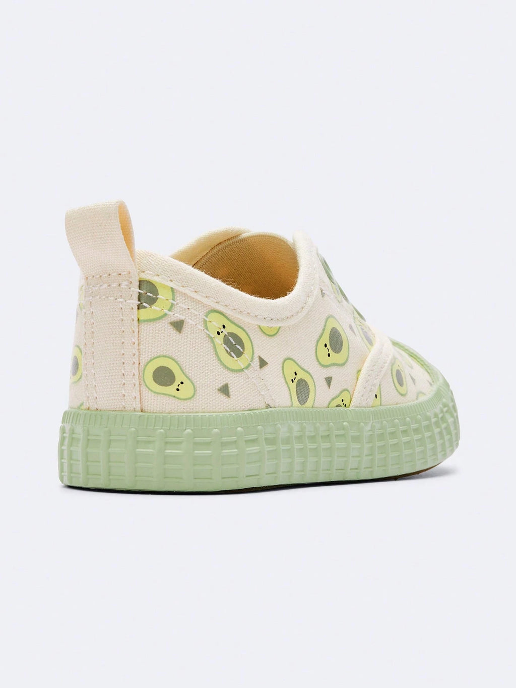 Balabala Kids' Graphic Print Elastic-Gore Canvas Slip-On Sneakers