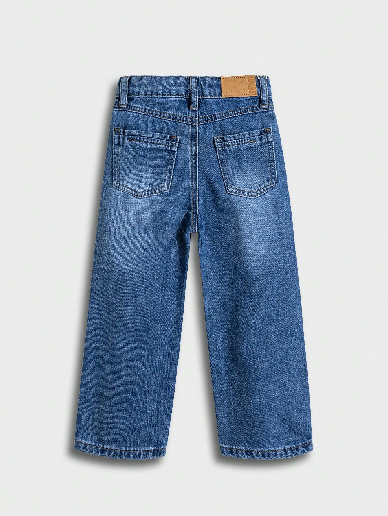 Boys' Medium Wash Distressed Jeans