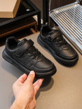 Boys' Black Student Board Shoes
