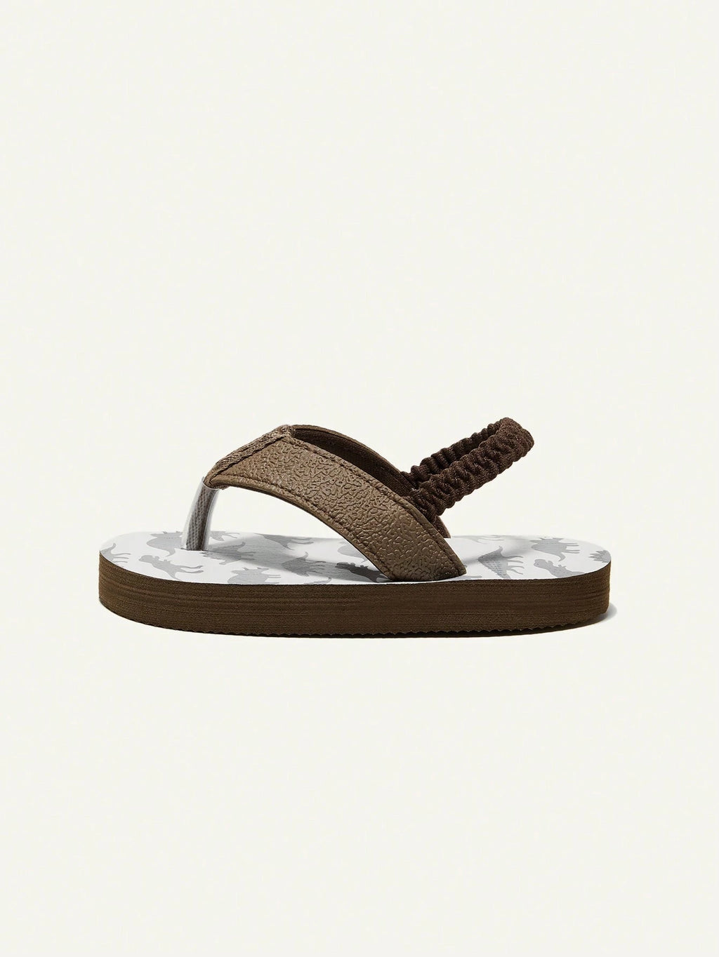 Cozy Pixies Baby Non-Slip Round-Toe EVA Summer Jelly Sandals with Elastic Heel Strap