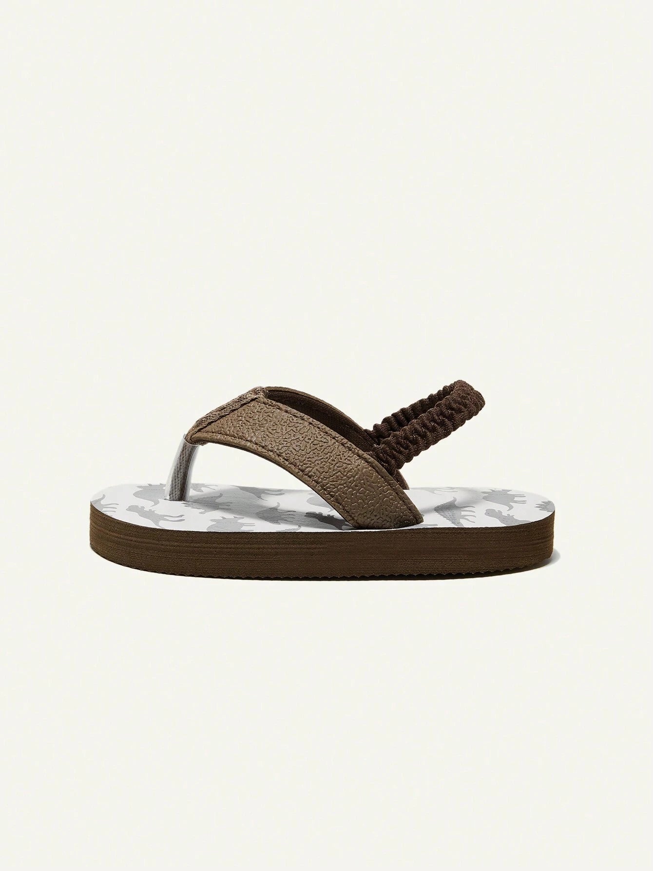 Cozy Pixies Baby Non-Slip Round-Toe EVA Summer Jelly Sandals with Elastic Heel Strap