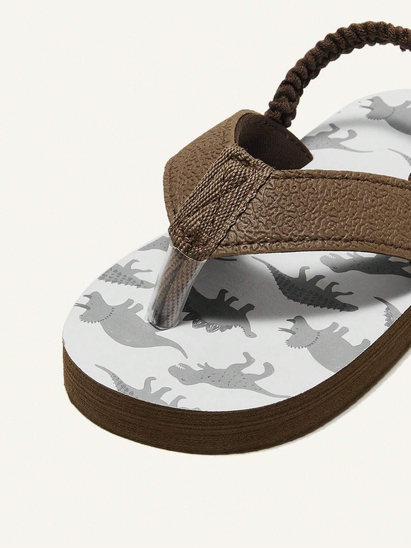 Cozy Pixies Baby Non-Slip Round-Toe EVA Summer Jelly Sandals with Elastic Heel Strap