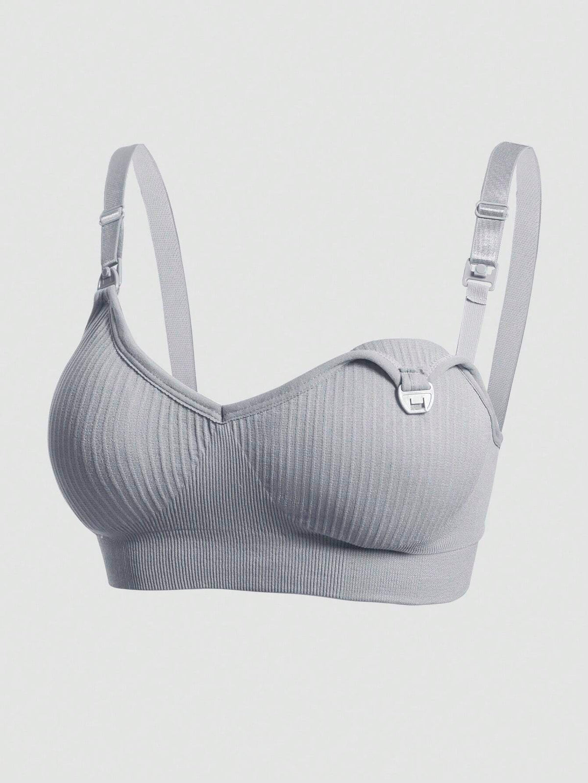 5-Pack Maternity & Front-Closure Nursing Bras with Removable Pads