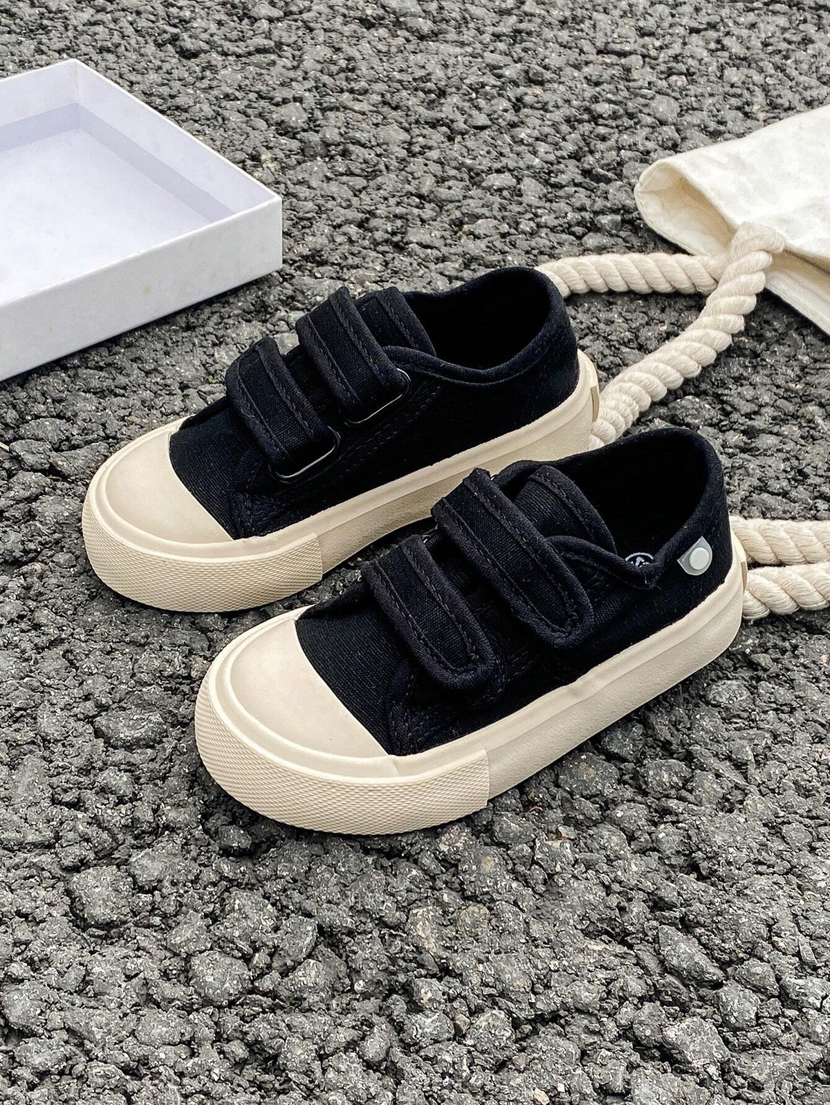 Bambinoo x OPOEE Playful Pals Kids' Classic Low-Cut Canvas Shoes