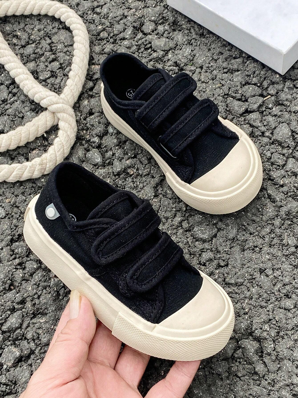 Bambinoo x OPOEE Playful Pals Kids' Classic Low-Cut Canvas Shoes
