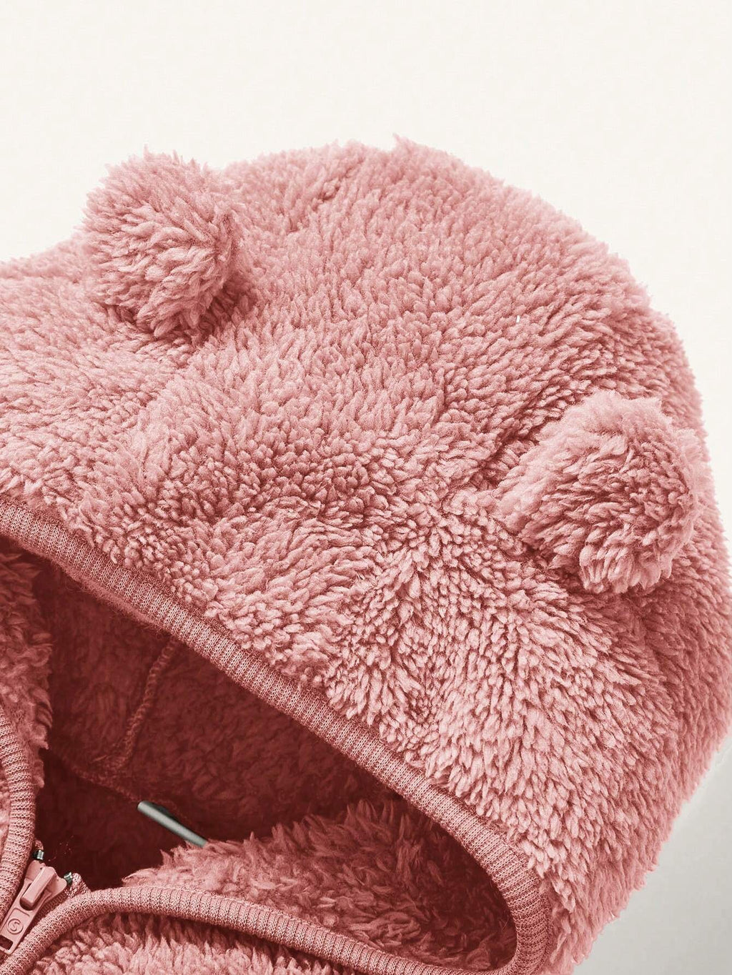 Cozy Pixies Baby Girl Dusty Pink Fleece Pants Set - Dusty Pink