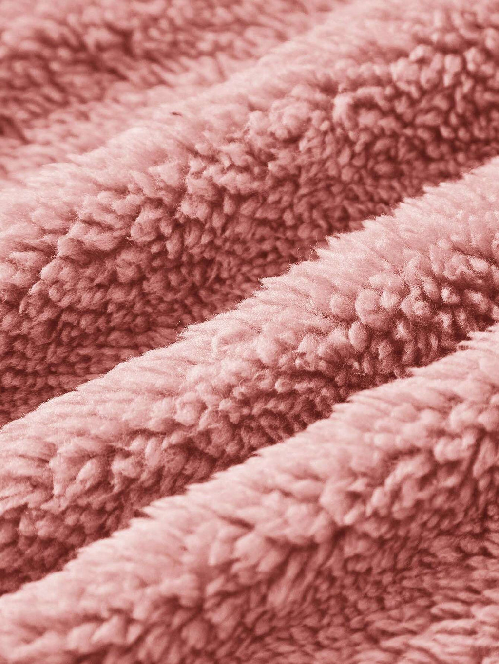 Cozy Pixies Baby Girl Dusty Pink Fleece Pants Set - Dusty Pink