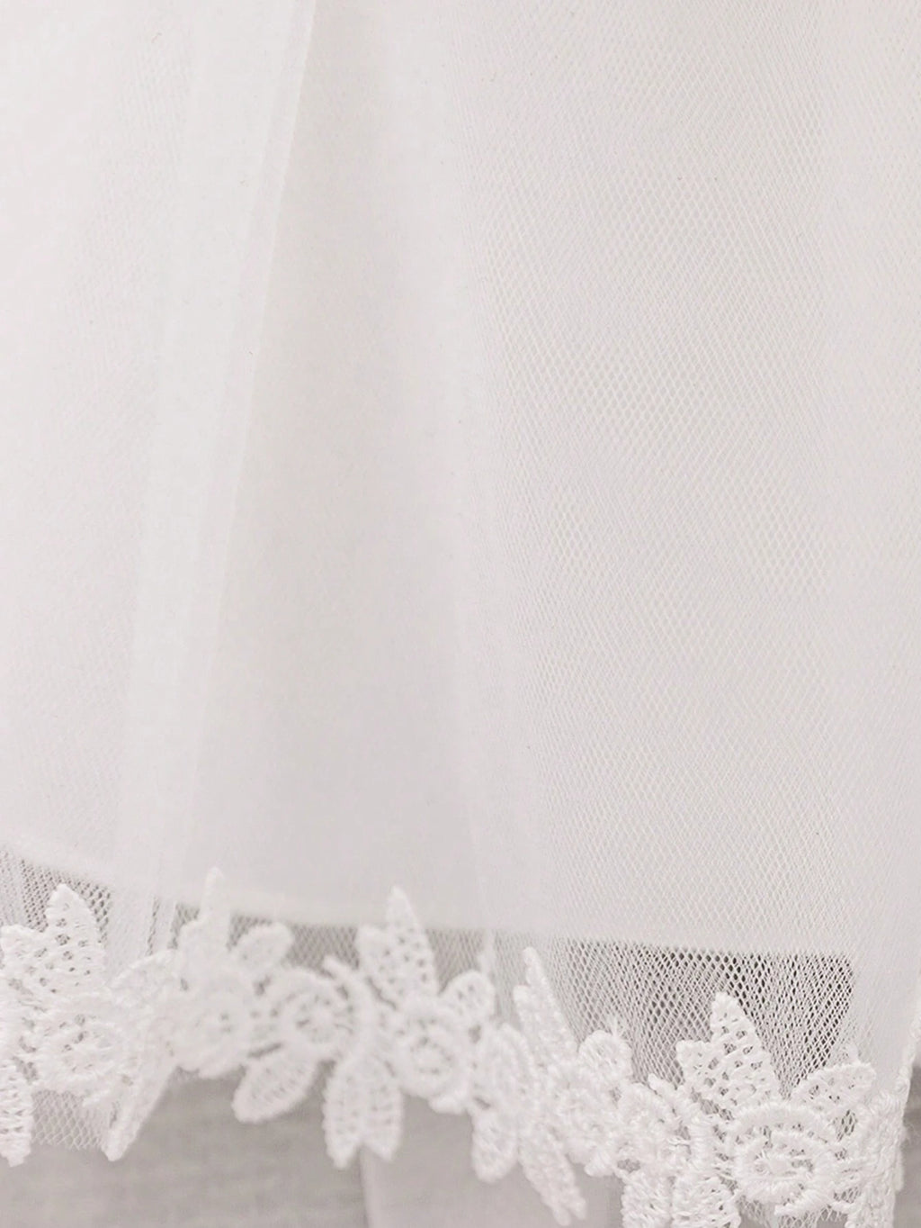 Baby Girl Lace Mini Christening Gown 3 Piece Set