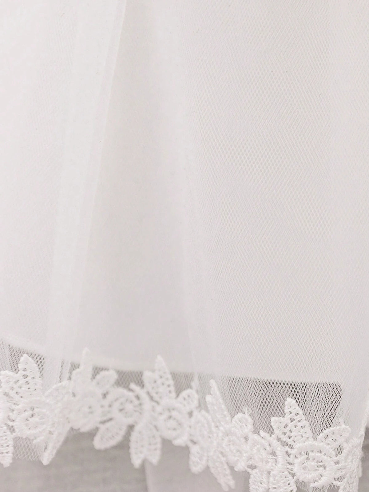 Baby Girl Lace Mini Christening Gown 3 Piece Set
