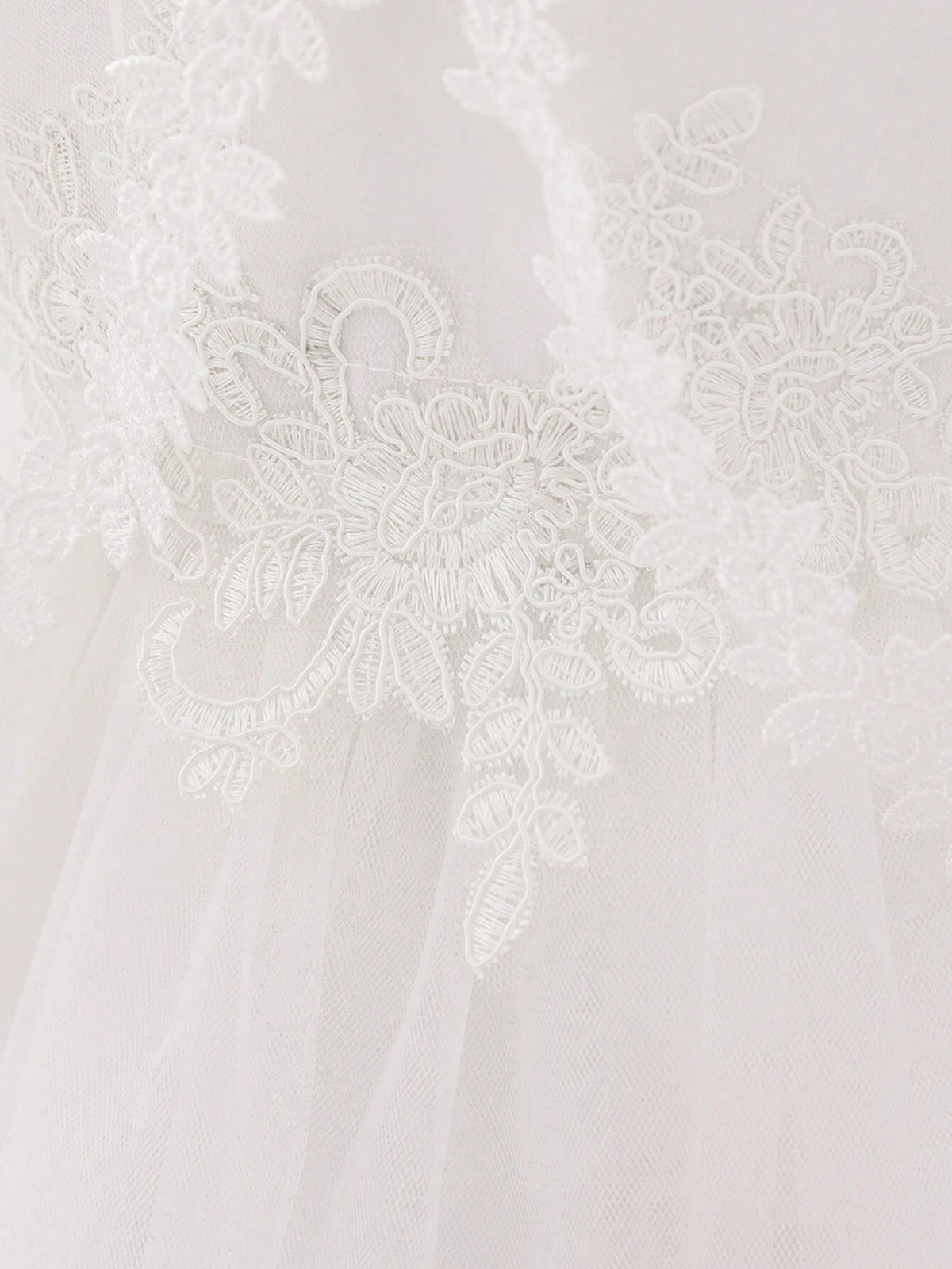 Baby Girl Lace Mini Christening Gown 3 Piece Set