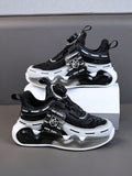 Kids Boy Thermal Lined Lightweight Hook & Loop Casual Sneakers