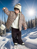 Boys' Leopard Print Collegiate Padded Coat