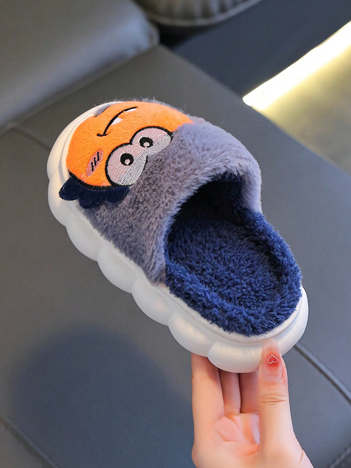 Bambinoo x Playful Pals Kids' Dinosaur Non-Slip Indoor Slippers