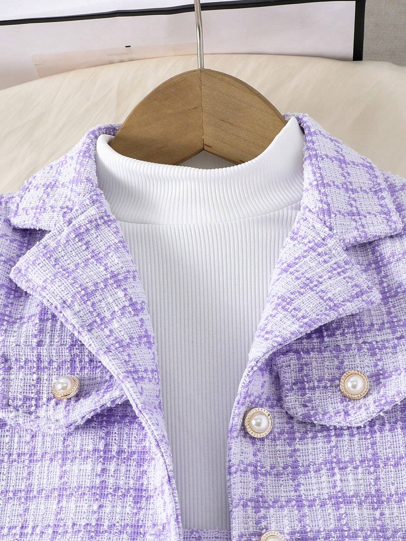 Girls' 3-Piece School Uniform Set