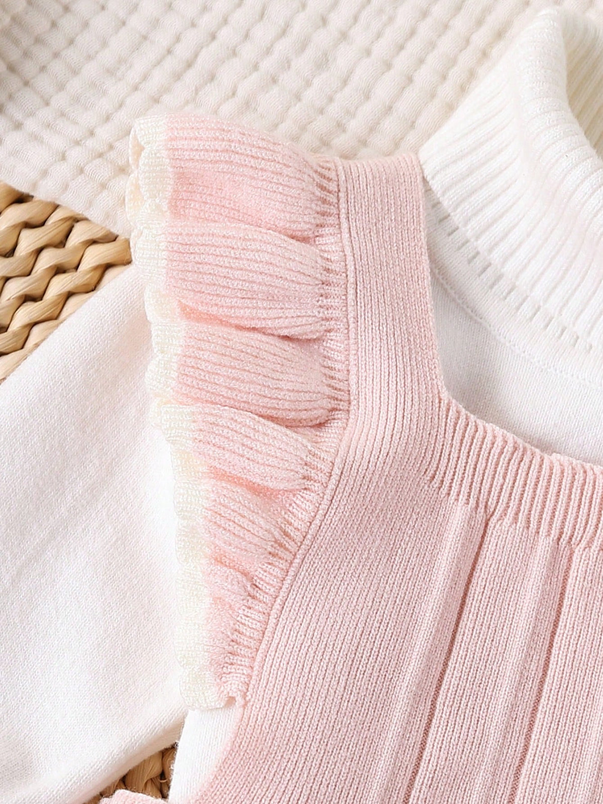 Baby Girl Bib Pants Jumpsuit