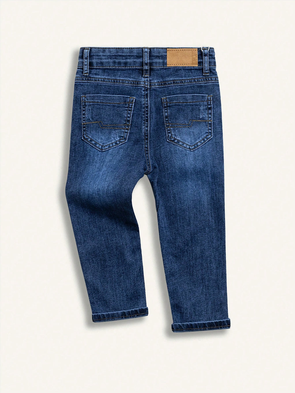 Boys' Salt-Washed Stretch Jeans