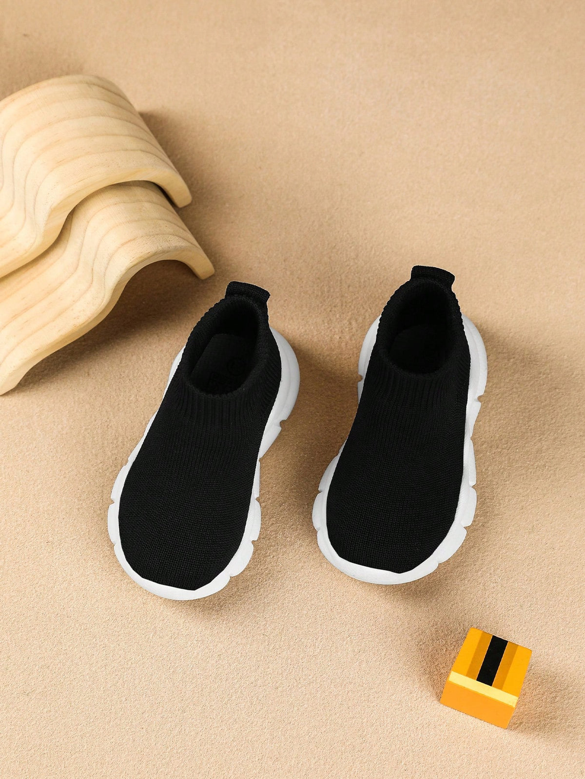 Infant Soft-Sole Lightweight Slip-On Prewalker Sock Shoes