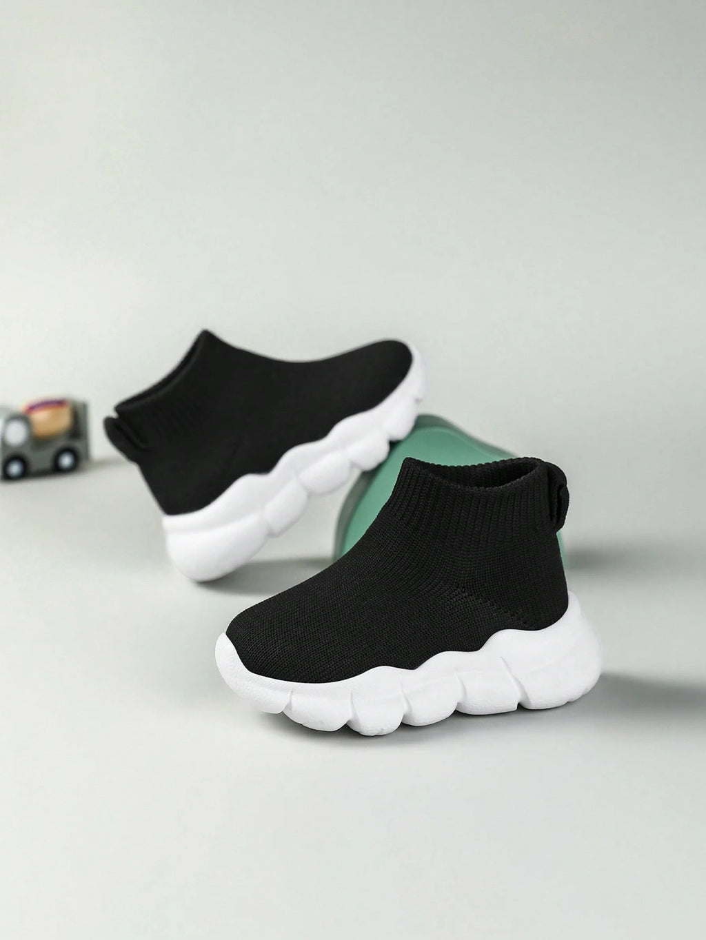 Infant Soft-Sole Lightweight Slip-On Prewalker Sock Shoes