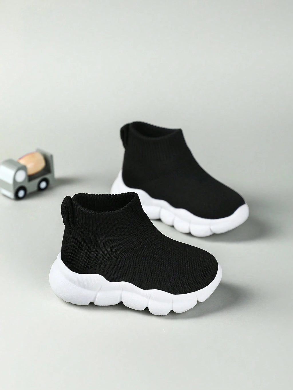Infant Soft-Sole Lightweight Slip-On Prewalker Sock Shoes