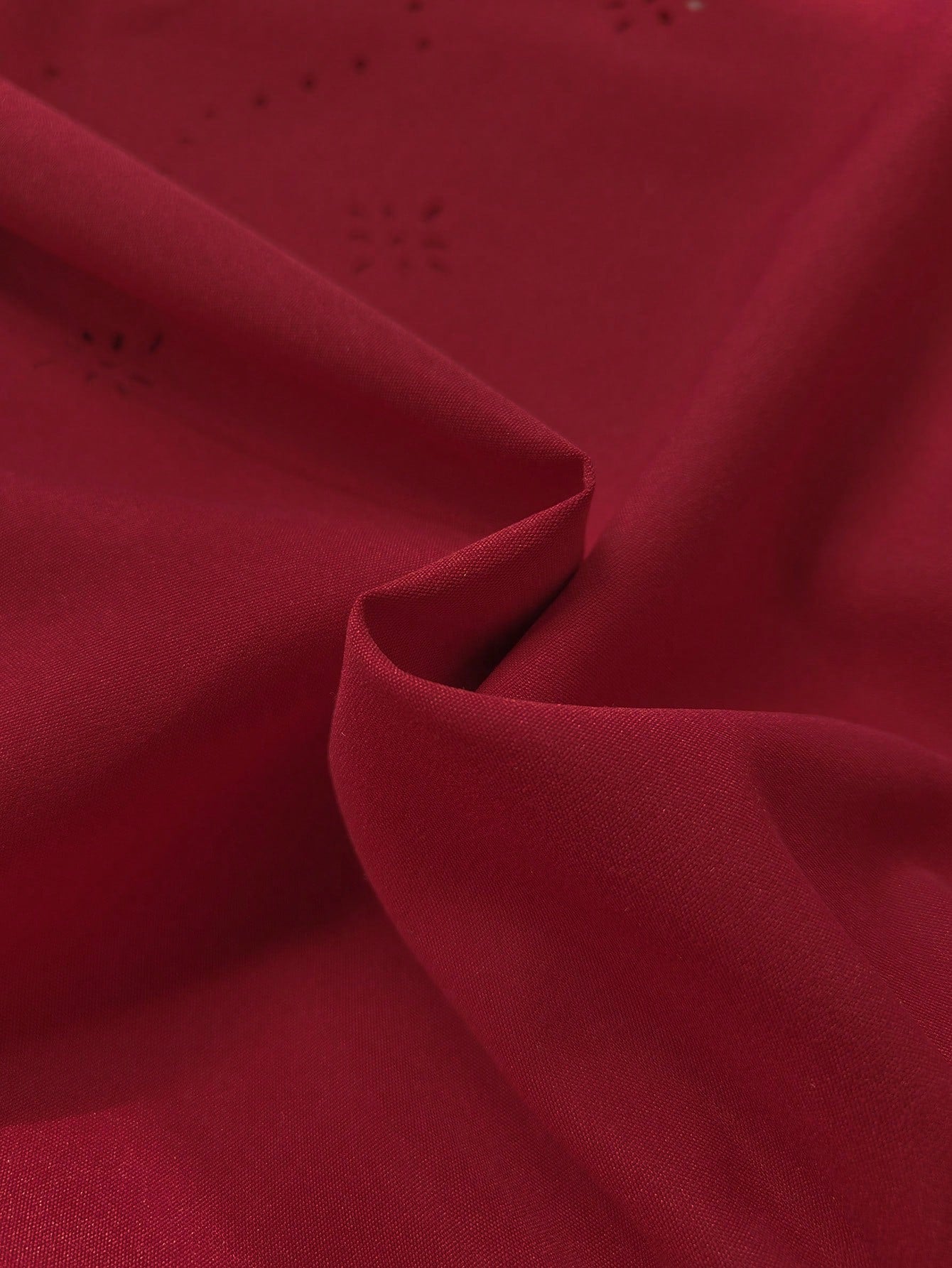 Robe d'été rouge bordeaux pour bébé fille Souflis