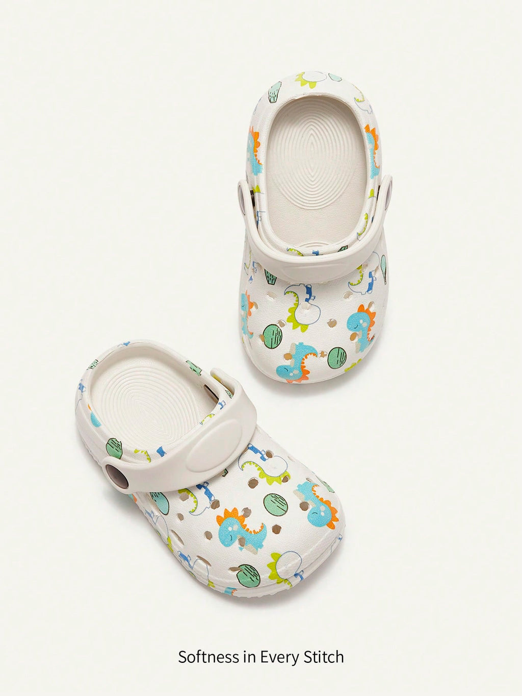 Cozy Pixies Kids' Cute Dinosaur Breathable Beach Sandals for Infants & Toddlers