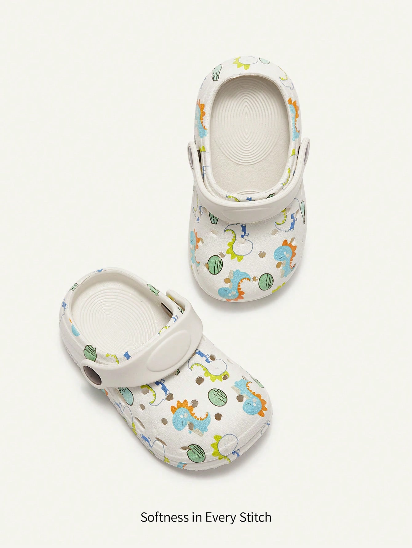 Cozy Pixies Kids' Cute Dinosaur Breathable Beach Sandals for Infants & Toddlers