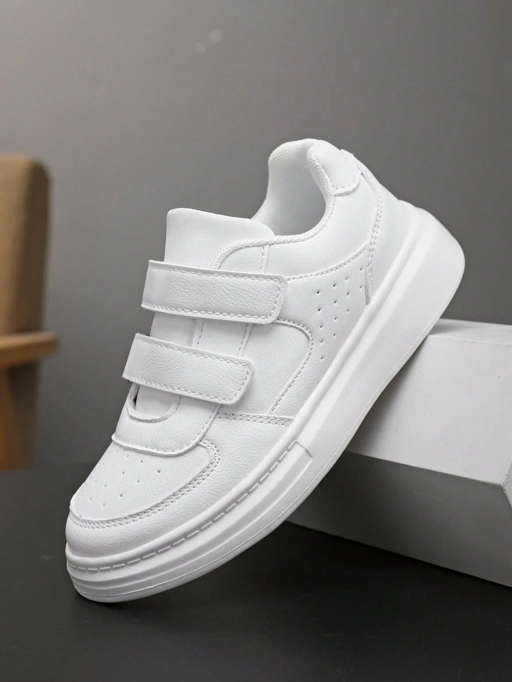 Kids' Low-Top Thick Sole Sneakers