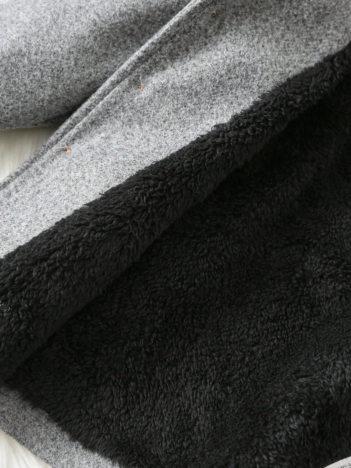 Baby Fleece-Lined Hooded Coat & Quilted Hat 2-Piece Set