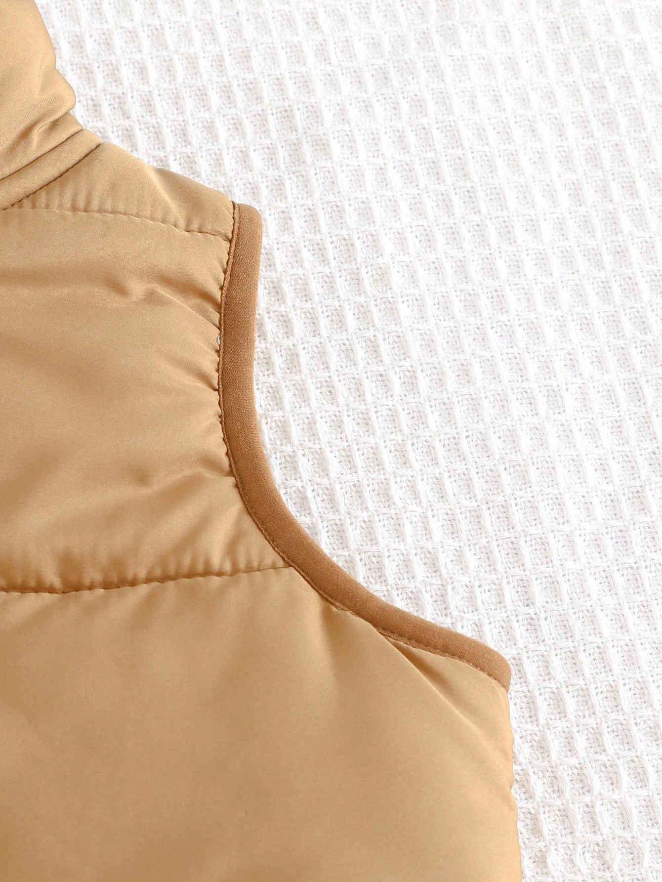 Ensemble 3 pièces gilet épaissi, sweat à capuche et pantalon pour bébé garçon Cozy Pixies Kaki