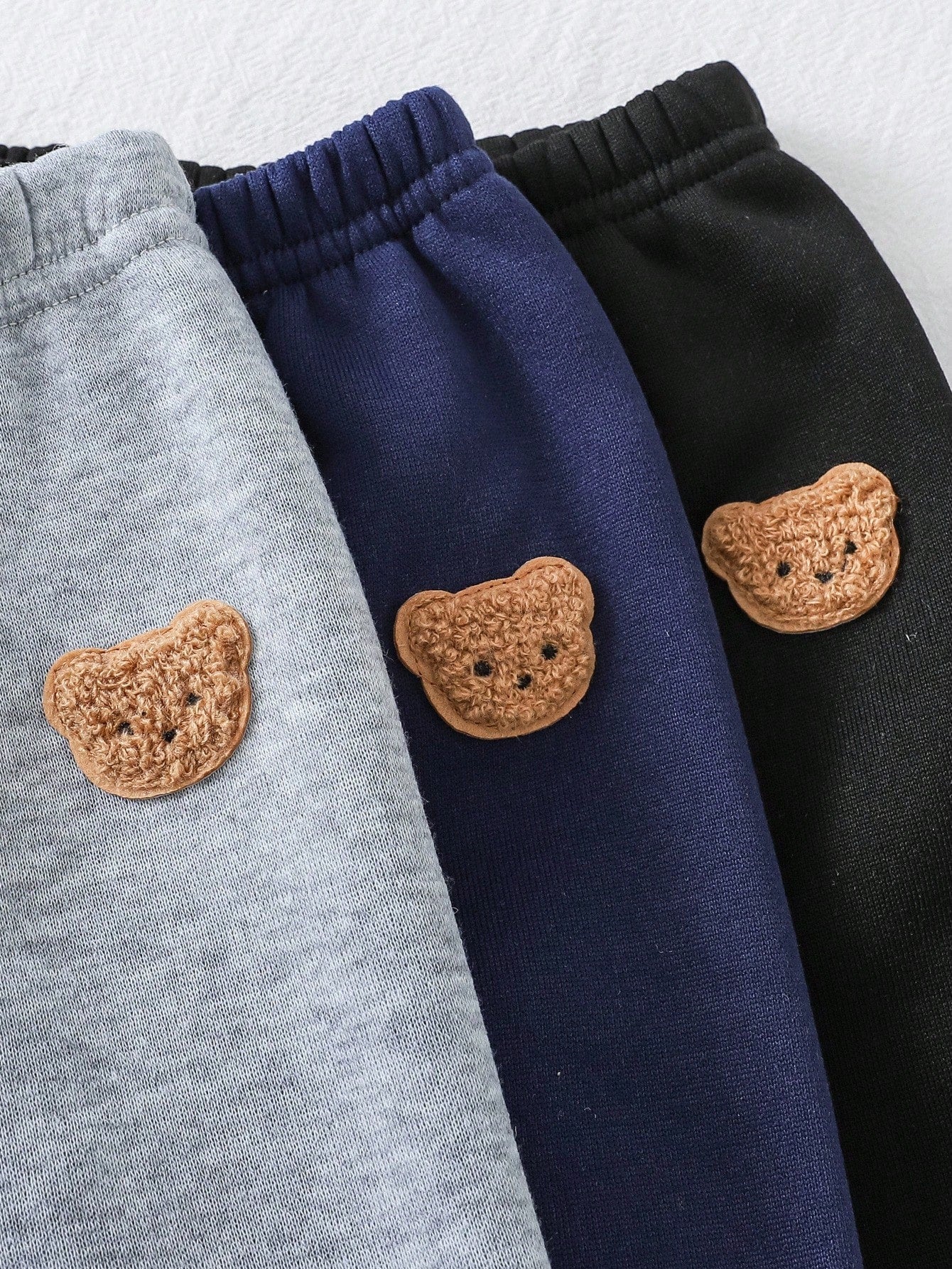 Ensemble Sweat-shirt et jogging rayé de dessin animé multicolore