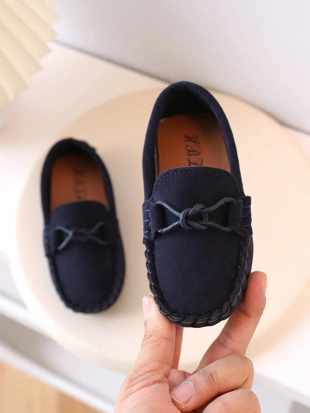 Boys' Solid Color Driving Loafers