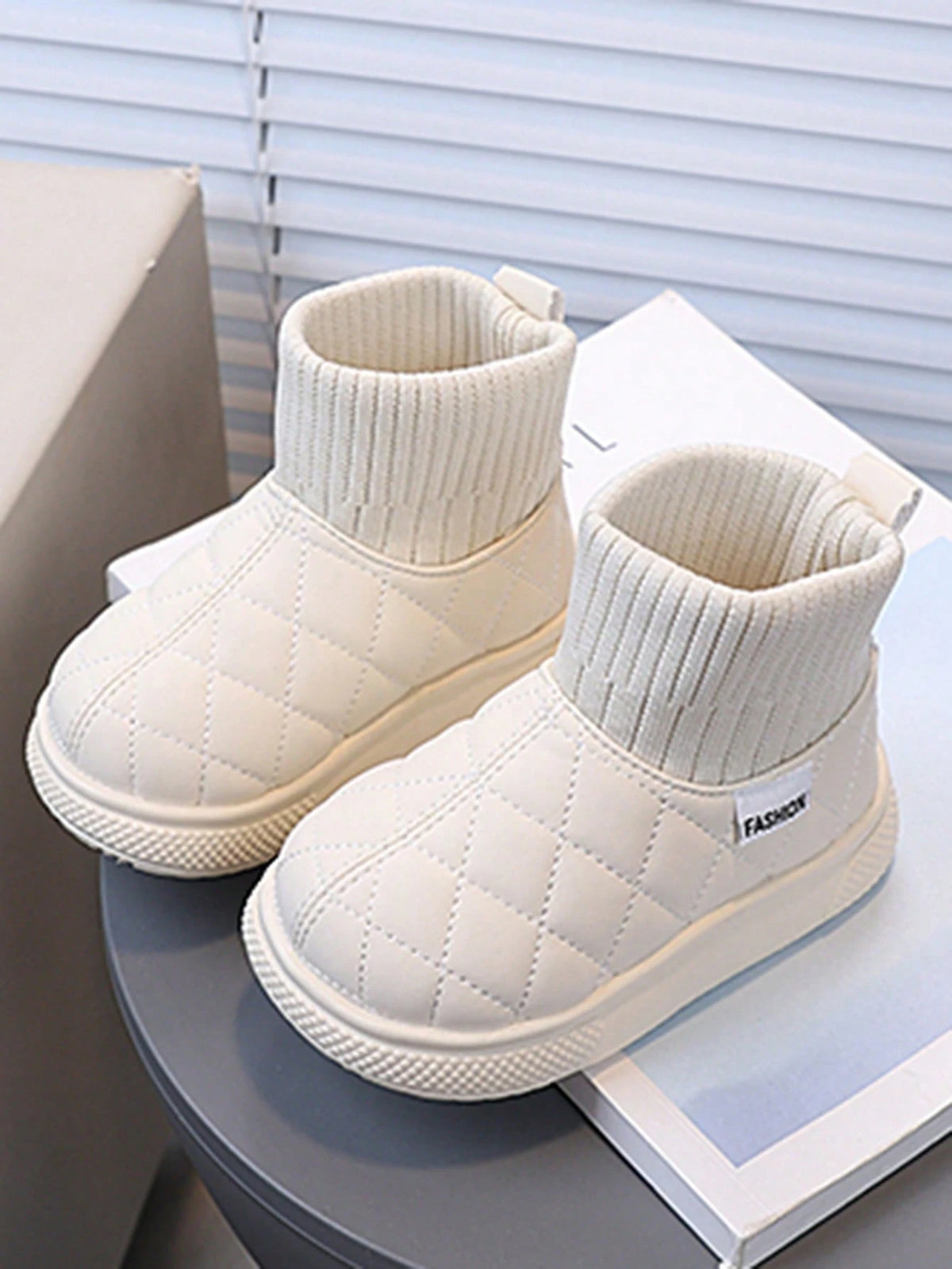 Anti-Slip Warm Winter Snow Boots 1 Pair - Beige