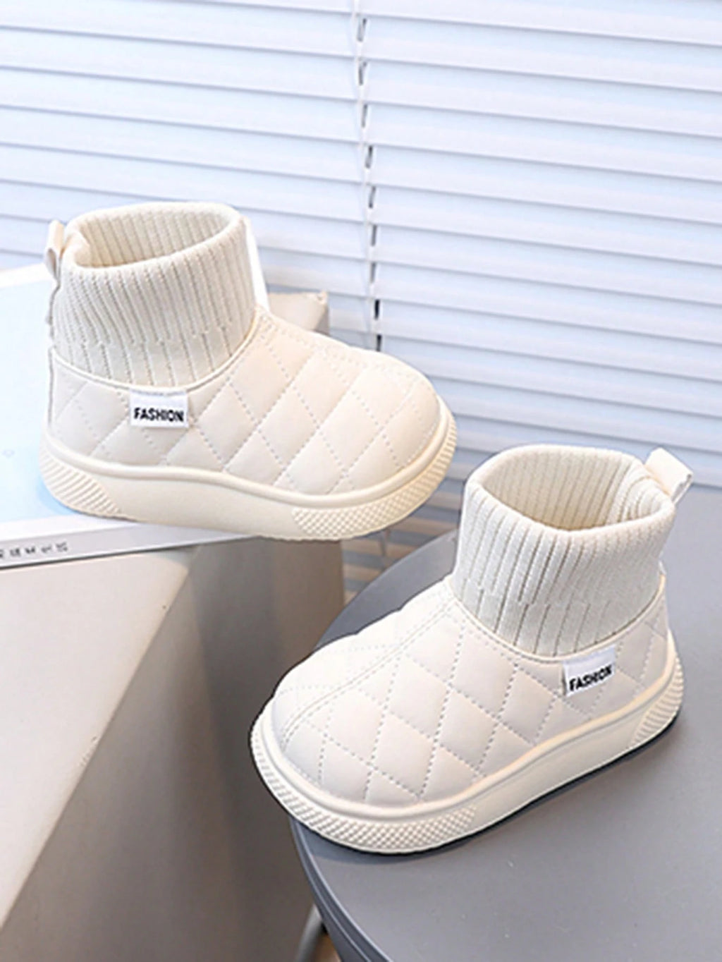 Anti-Slip Warm Winter Snow Boots 1 Pair - Beige