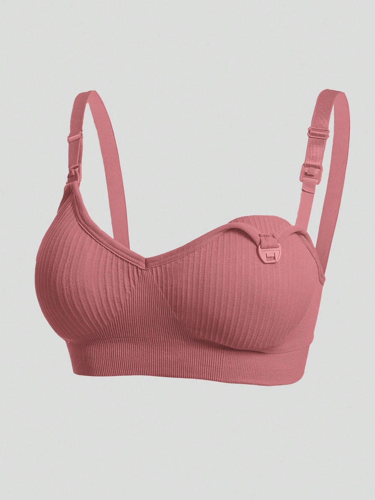 5-Pack Maternity & Front-Closure Nursing Bras with Removable Pads