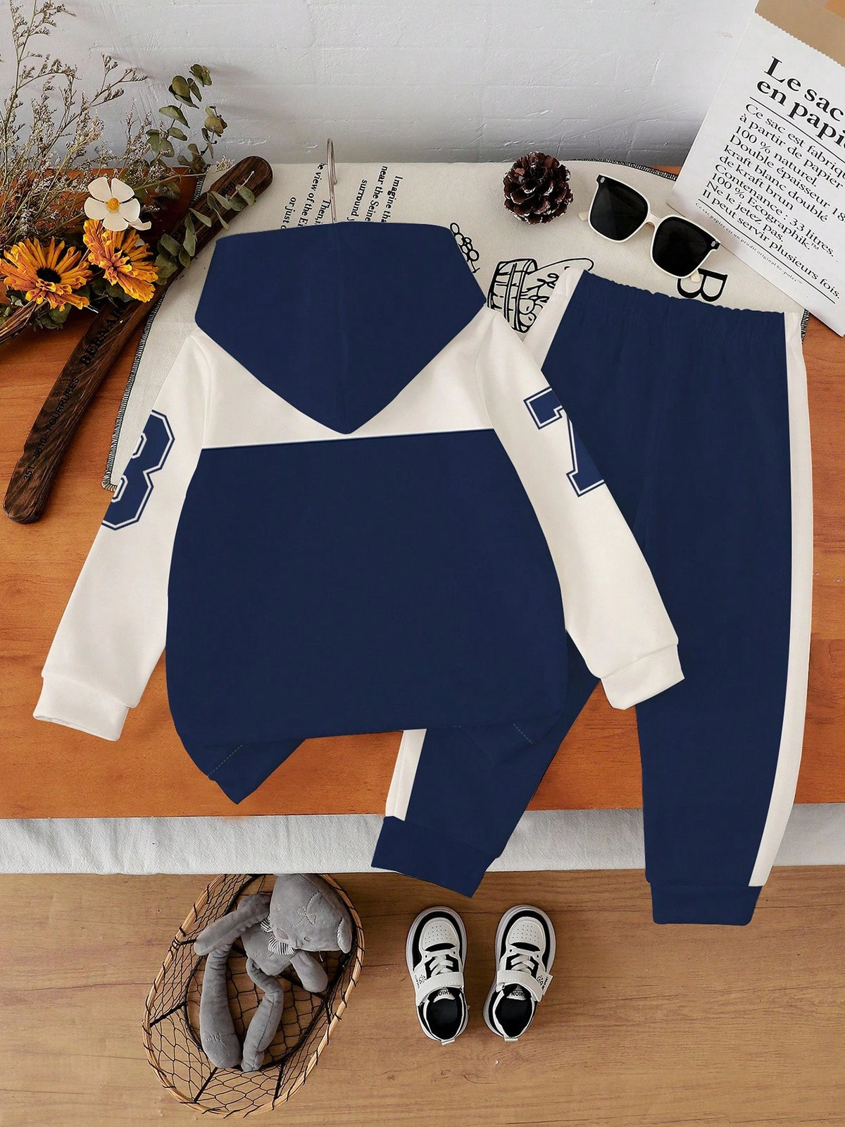 Bambinoo x Boys' "Brooklyn 78" Hoodie & Sweatpants Set