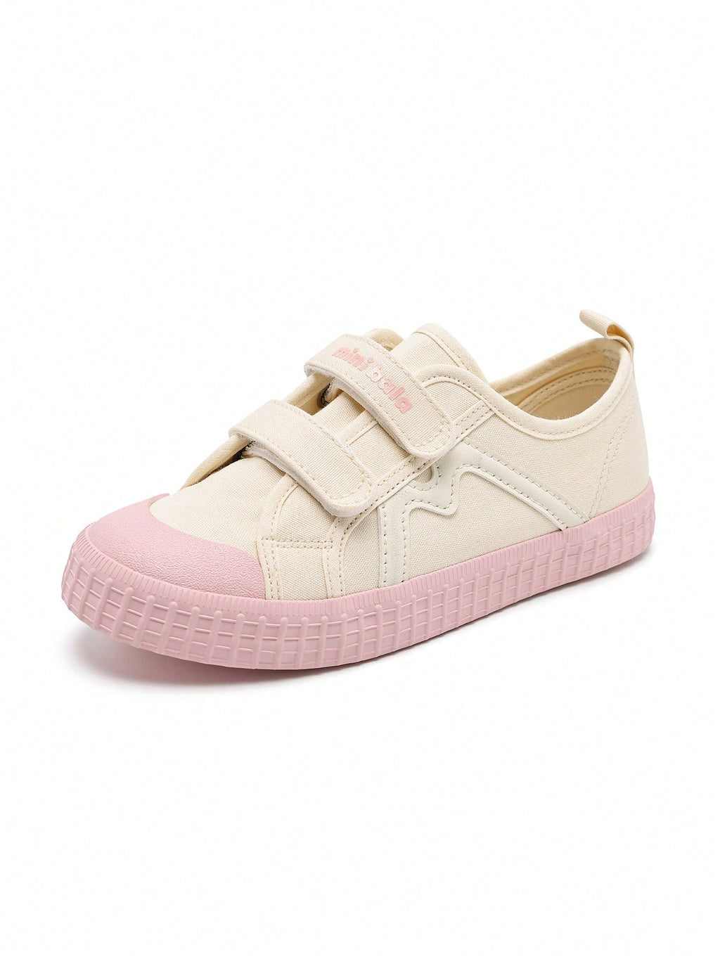 Mini bala Baskets légères en toile souple à enfiler pour enfants
