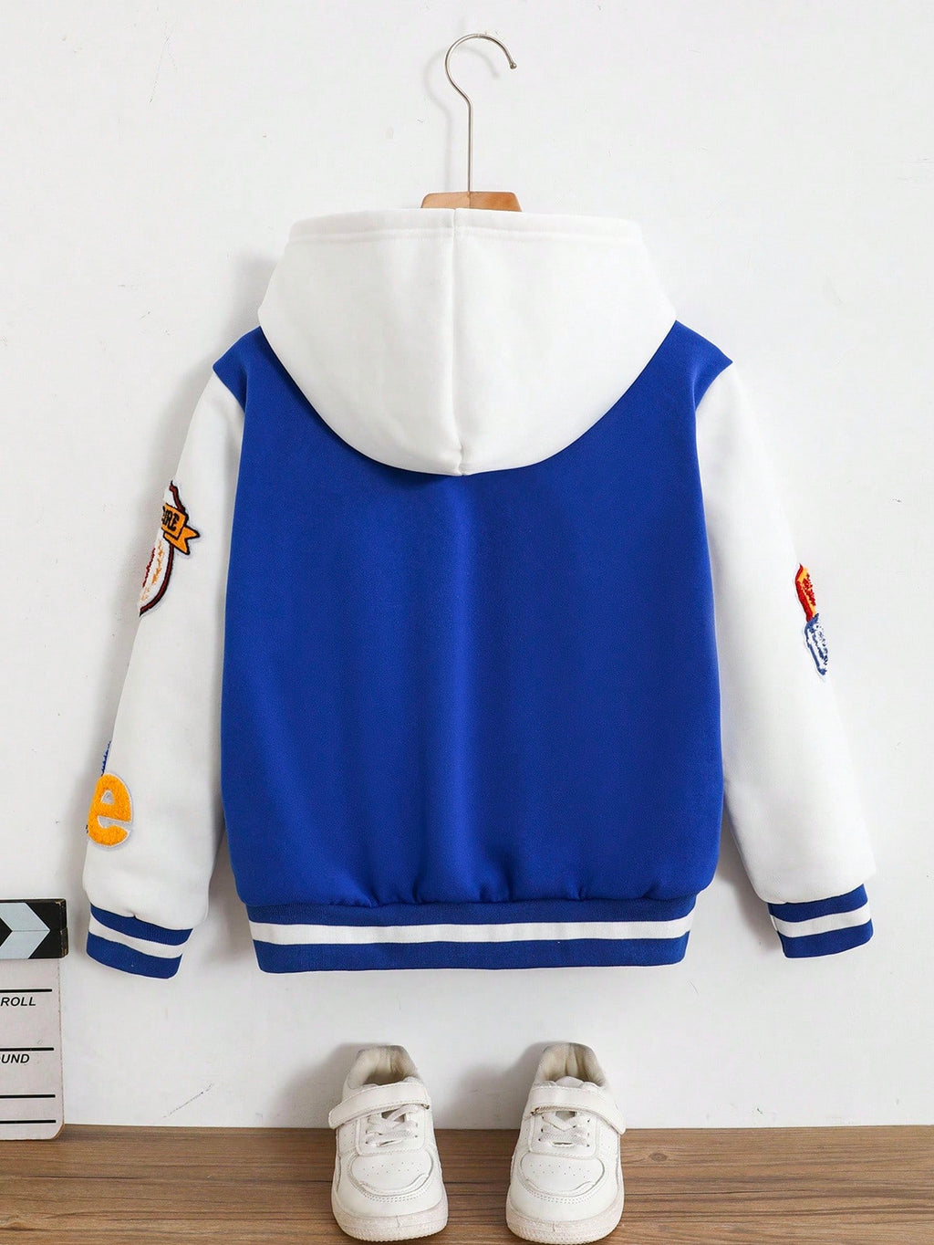 Veste Garçon Capuche Style Universitaire