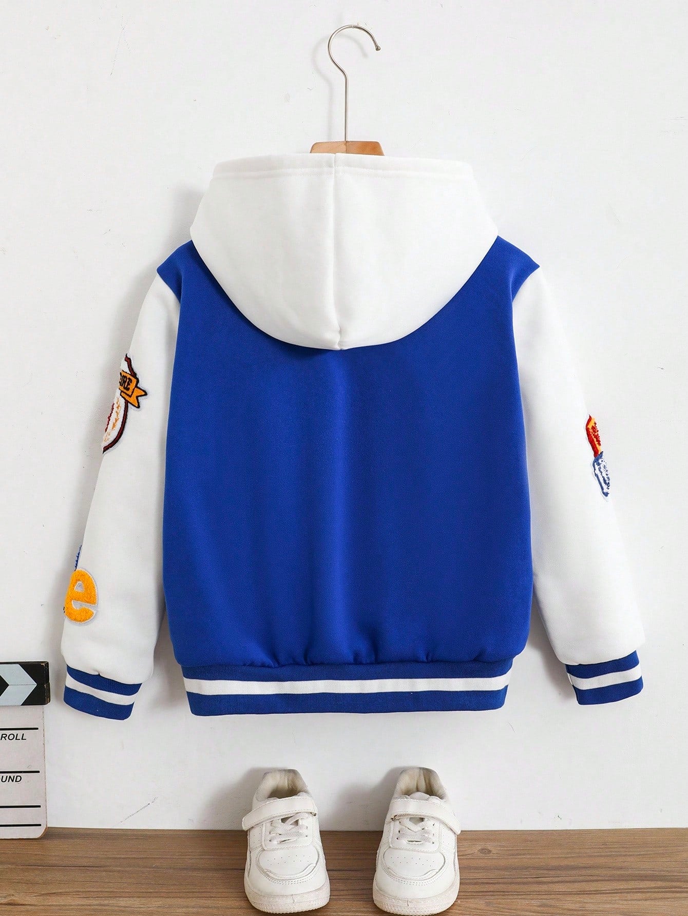 Veste Garçon Capuche Style Universitaire