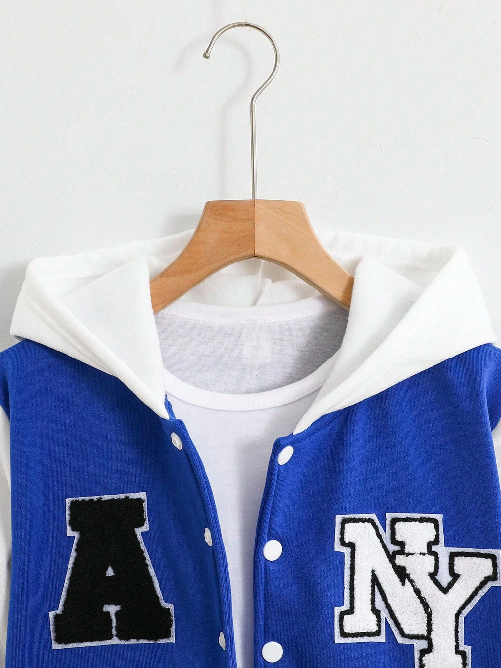 Veste Garçon Capuche Style Universitaire