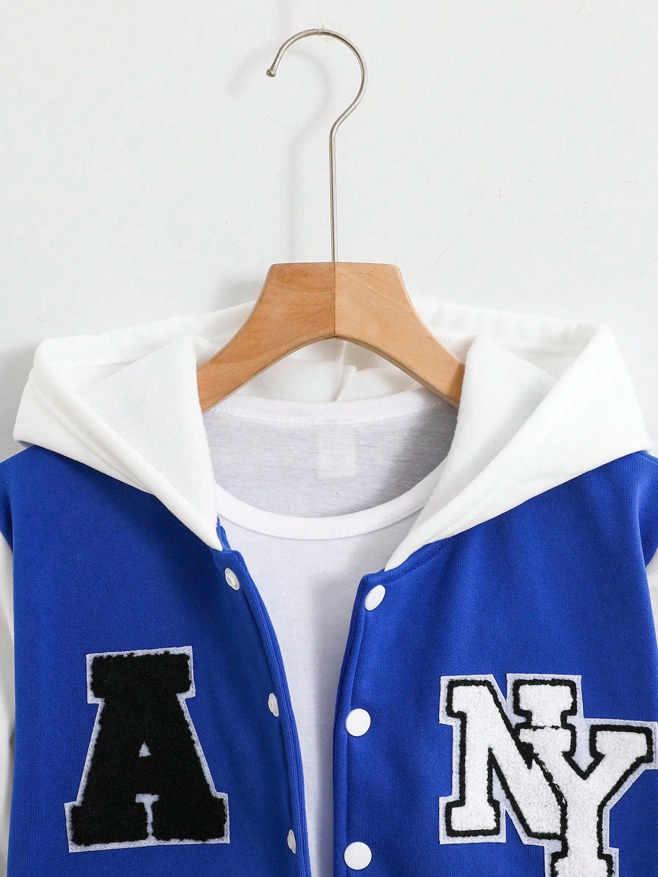 Veste Garçon Capuche Style Universitaire