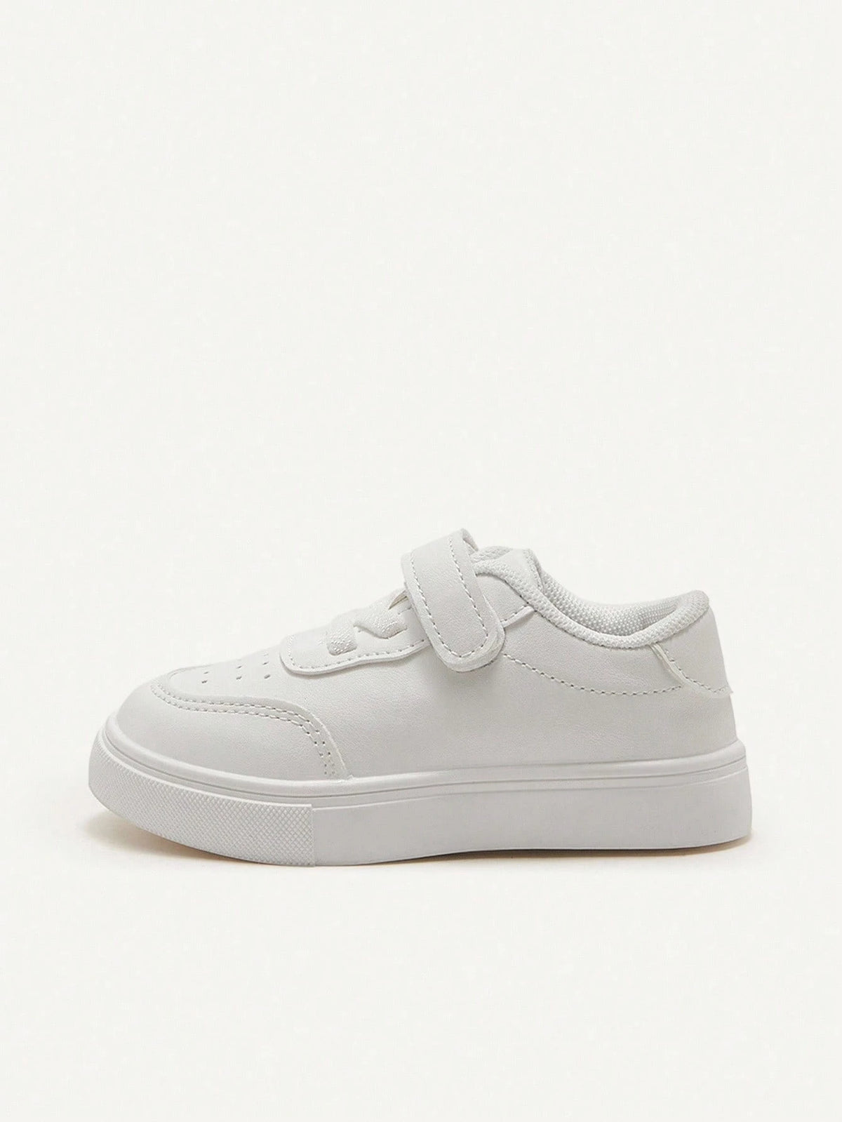 Cozy Pixies White Soft-Sole Baby Canvas Sneakers