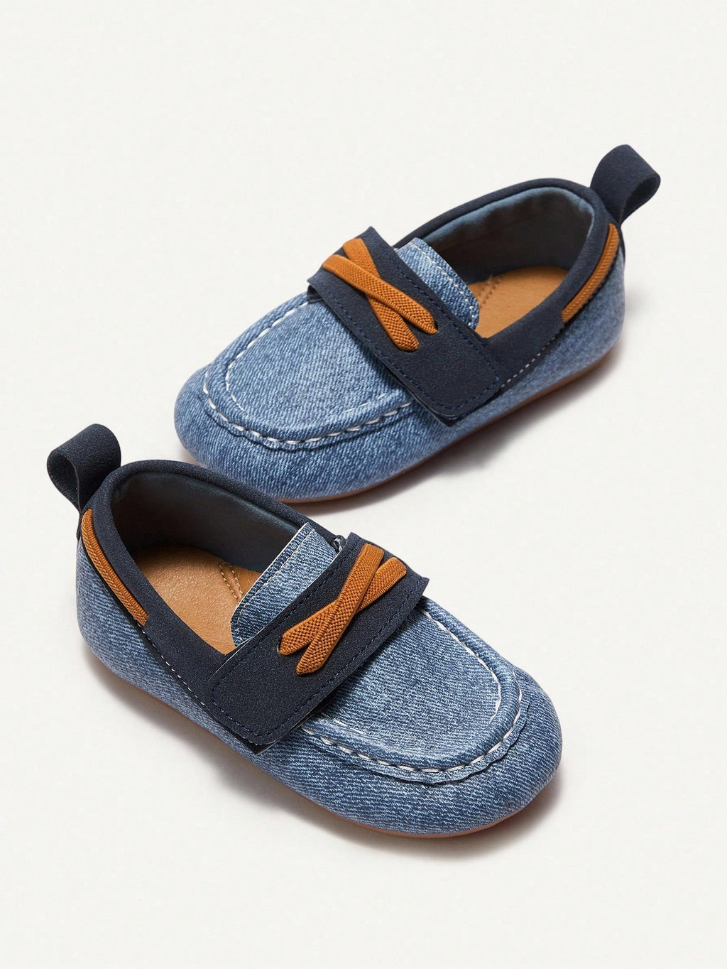 Cozy Pixies Kids' Plaid Lace-Up Canvas Slip-On Sneakers for Boys Blue