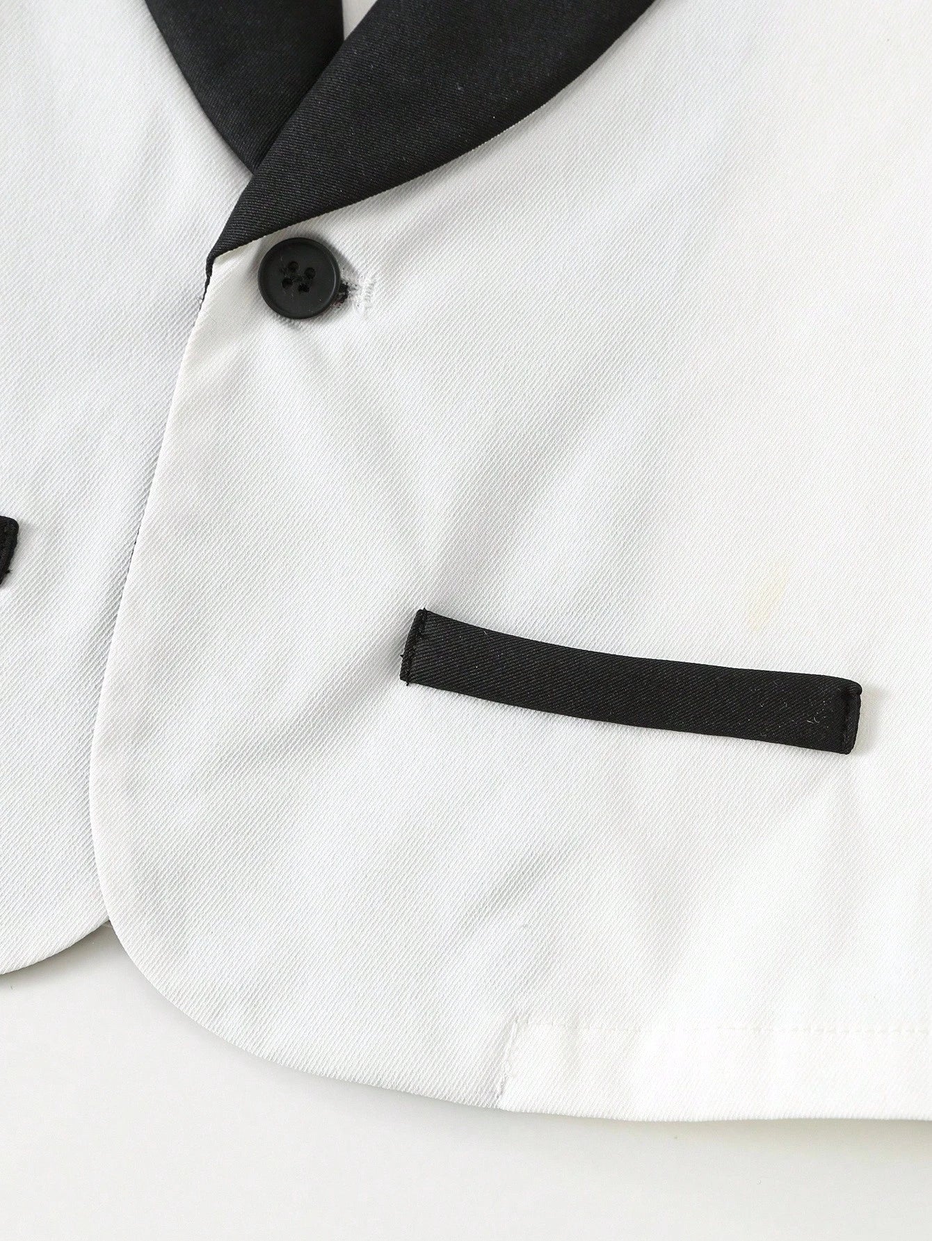 Baby Boy Colorblock Suit Jacket, Shirt & Pants Gentleman Set 3 pieces