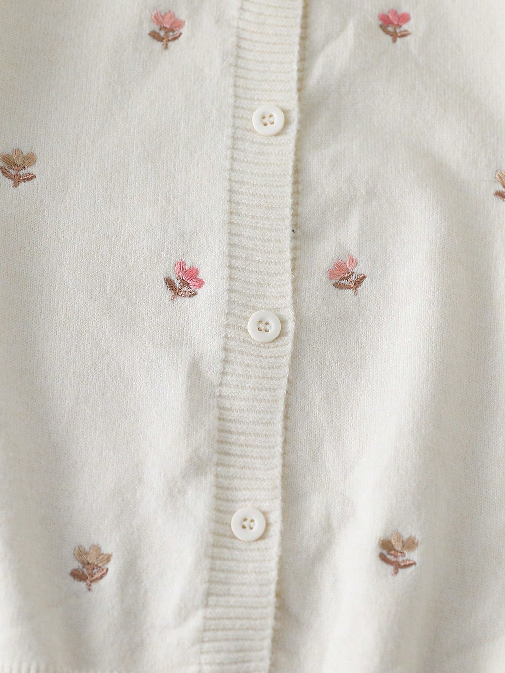 Ensemble Fille Cardigan Blanc Féerique & Pantalon