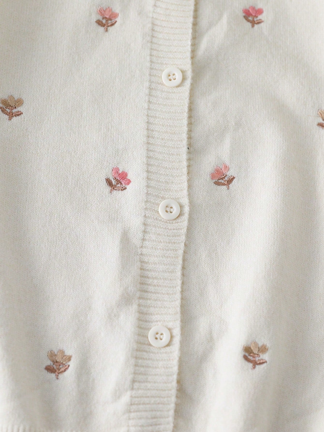 Ensemble Fille Cardigan Blanc Féerique & Pantalon