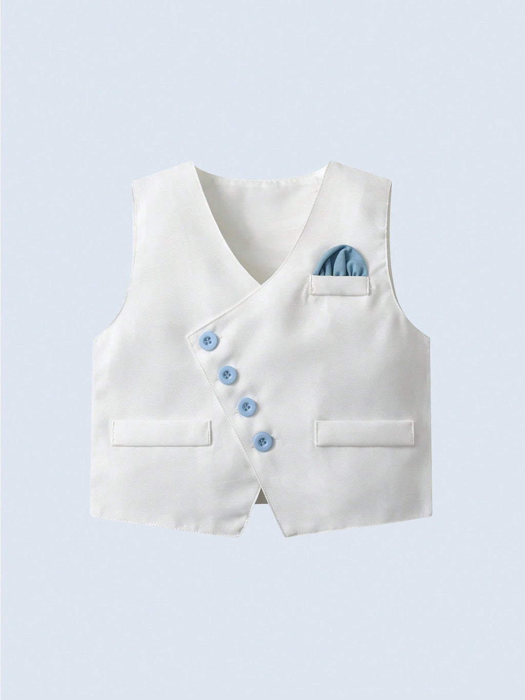 Baby Boy Shirt Vest Pants Bowknot 3 Piece Set