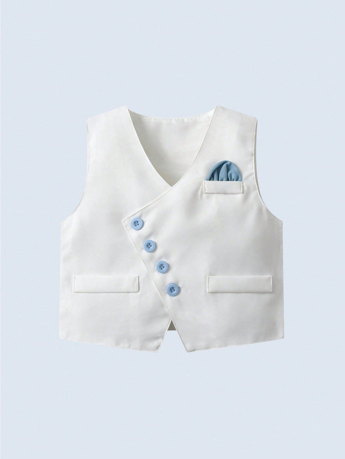 Baby Boy Shirt Vest Pants Bowknot 3 Piece Set
