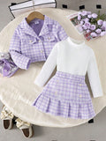Girls' 3-Piece School Uniform Set